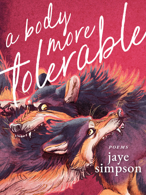 Title details for a body more tolerable by jaye simpson - Available